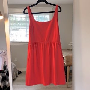 Red Stretchy Dress. Size L
